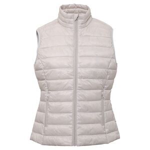 2786 Womens/Ladies Terrain Sleeveless Padded Gilet / Oyster White